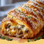 The Ultimate Caramelized Onion Mushroom Cheese Puff Pastry Braid: An Elegant & Easy Delight!