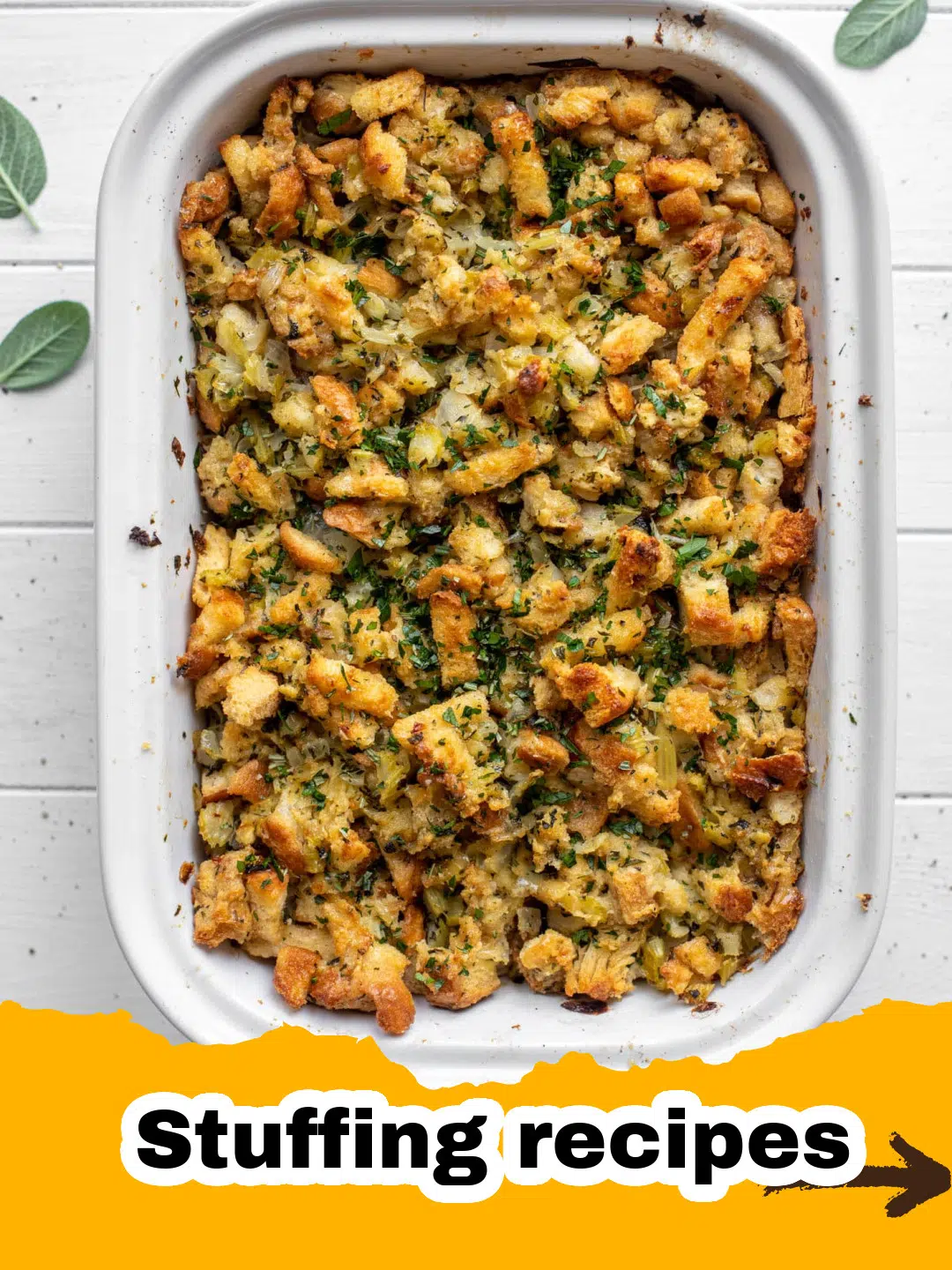 Classic Herb and Sausage Stuffing Preparation