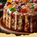 The Ultimate Classic Holiday Fruitcake with Buttery Glaze: A Festive Tradition Reimagined