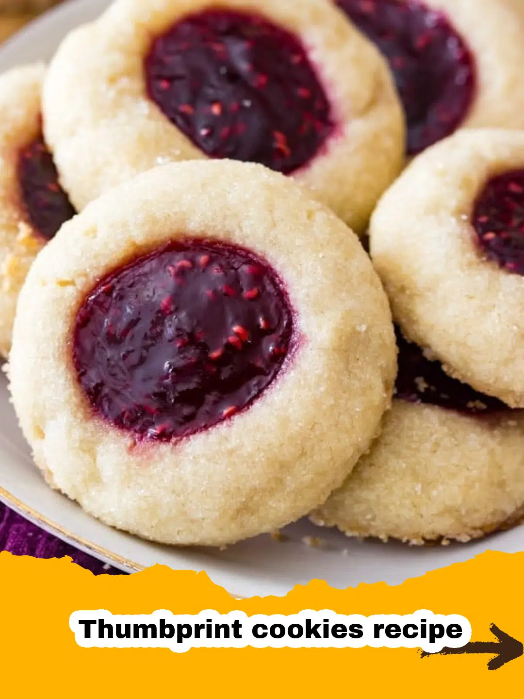Classic Jam Thumbprint Cookies Preparation
