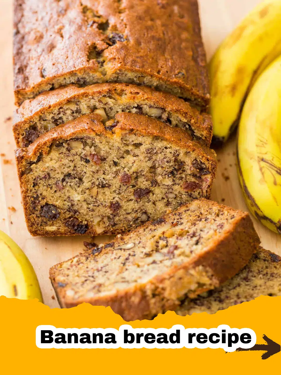 Classic Moist Banana Bread Preparation
