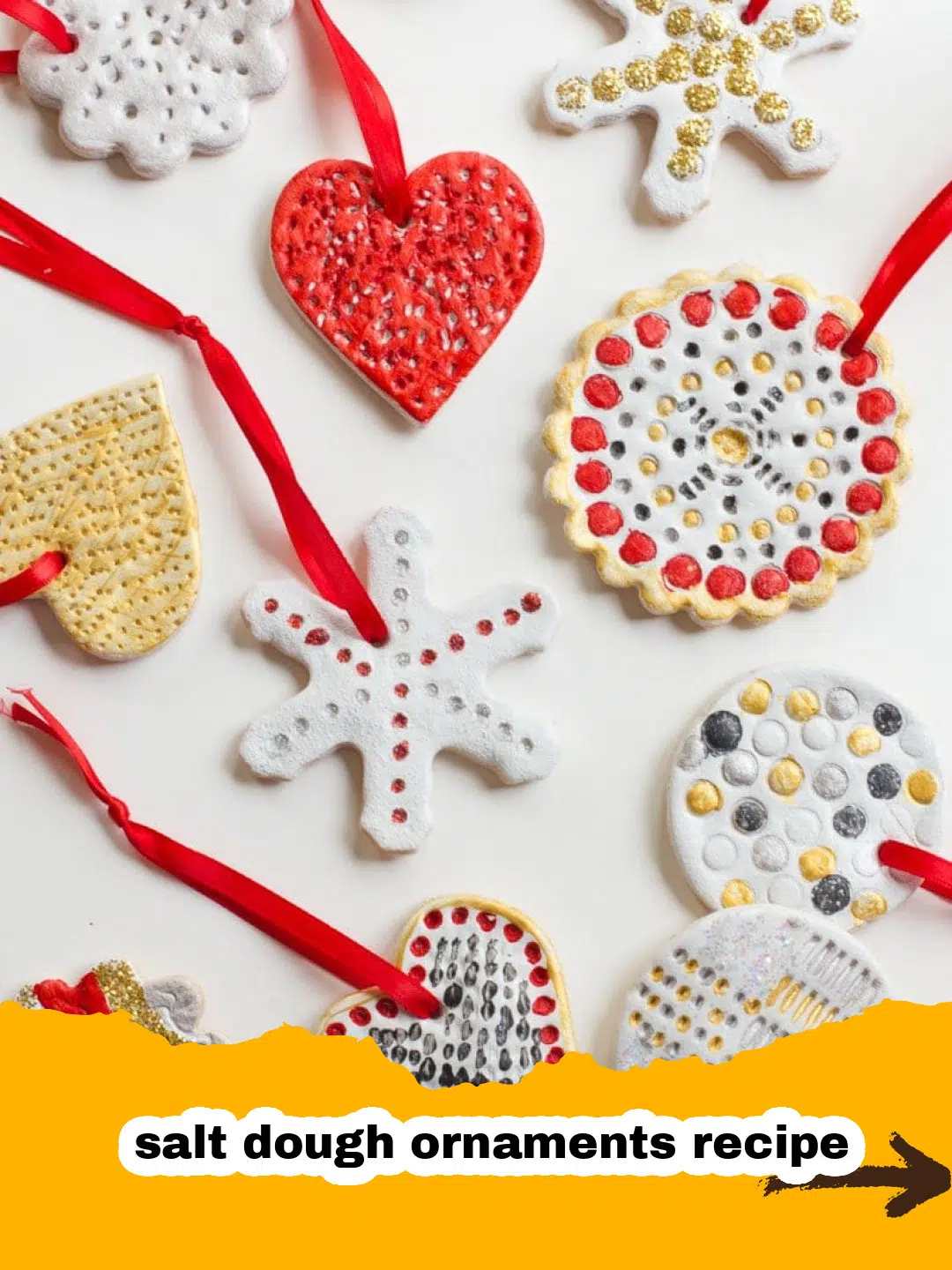 Classic Salt Dough Ornaments Preparation