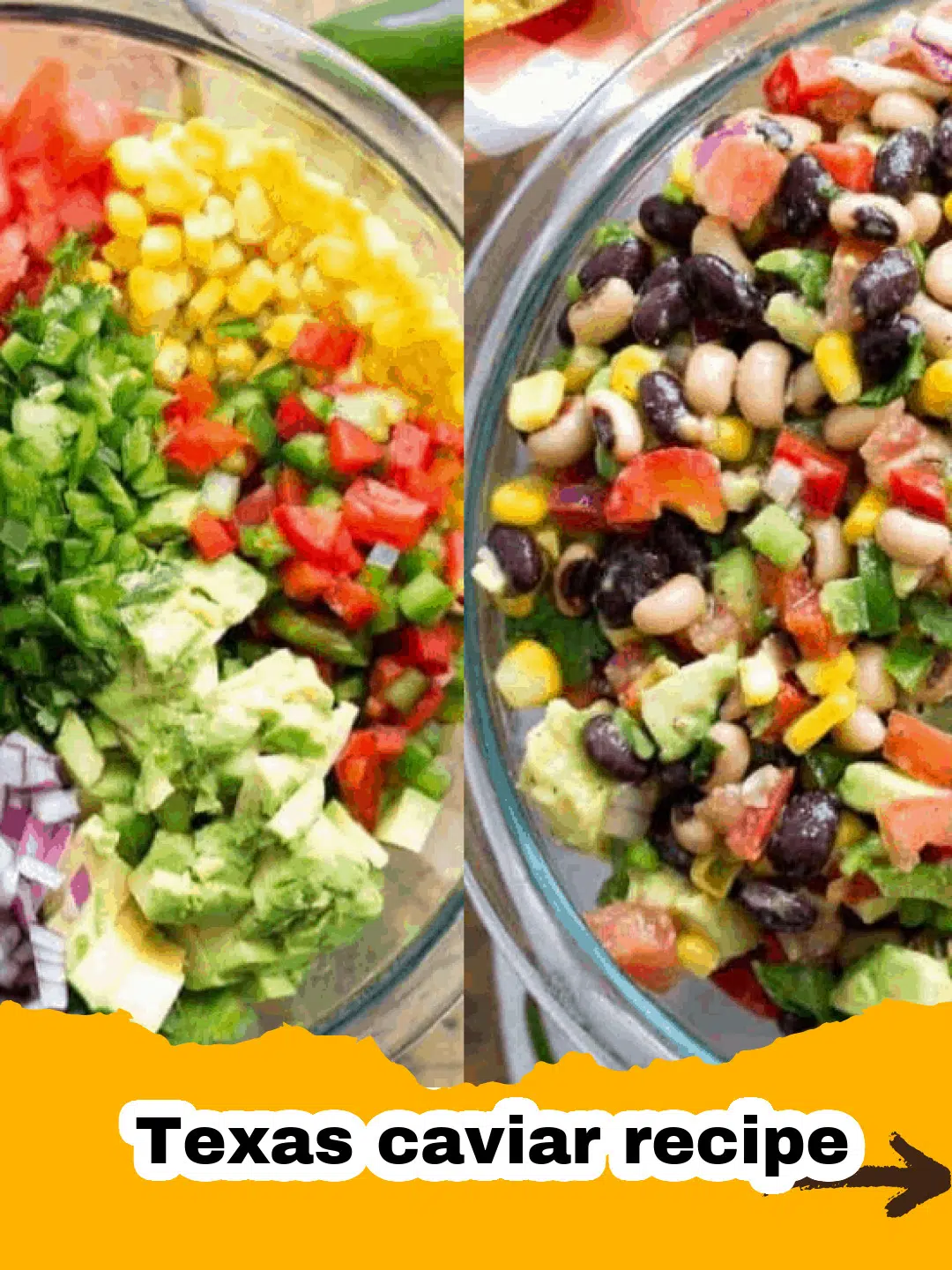 Classic Texas Caviar Preparation