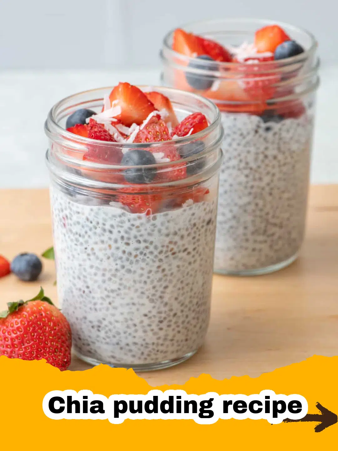 Classic Vanilla Chia Pudding Preparation