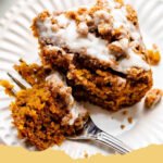 The Ultimate Pumpkin Coffee Cake with Streusel and Cream Cheese Icing