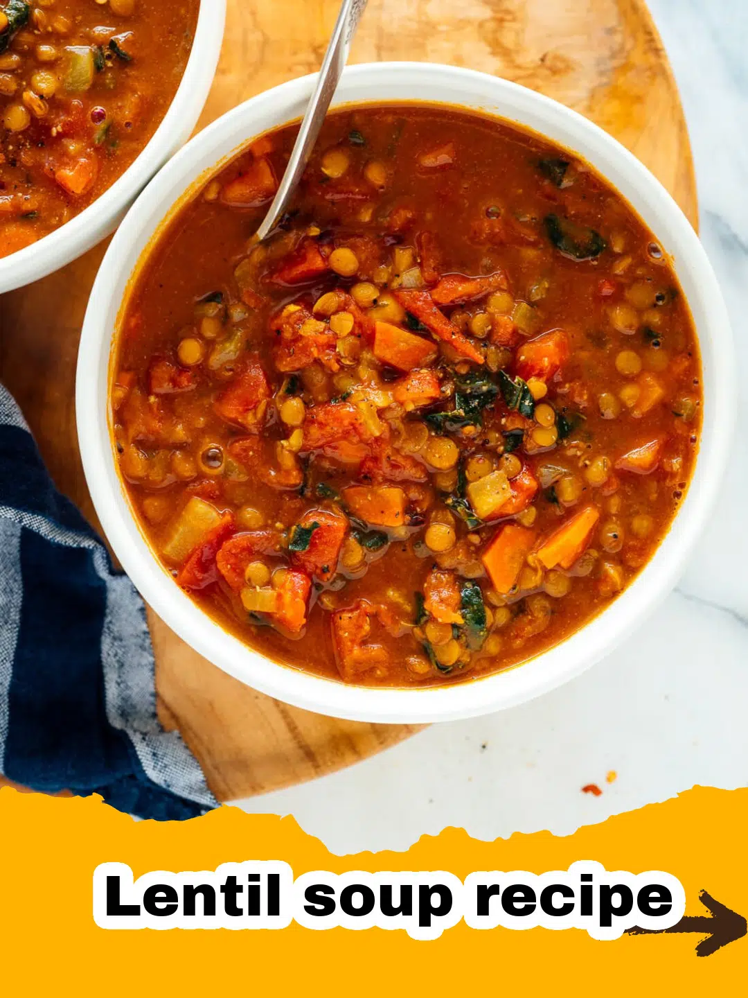 Hearty & Healthy Classic Lentil Soup Preparation