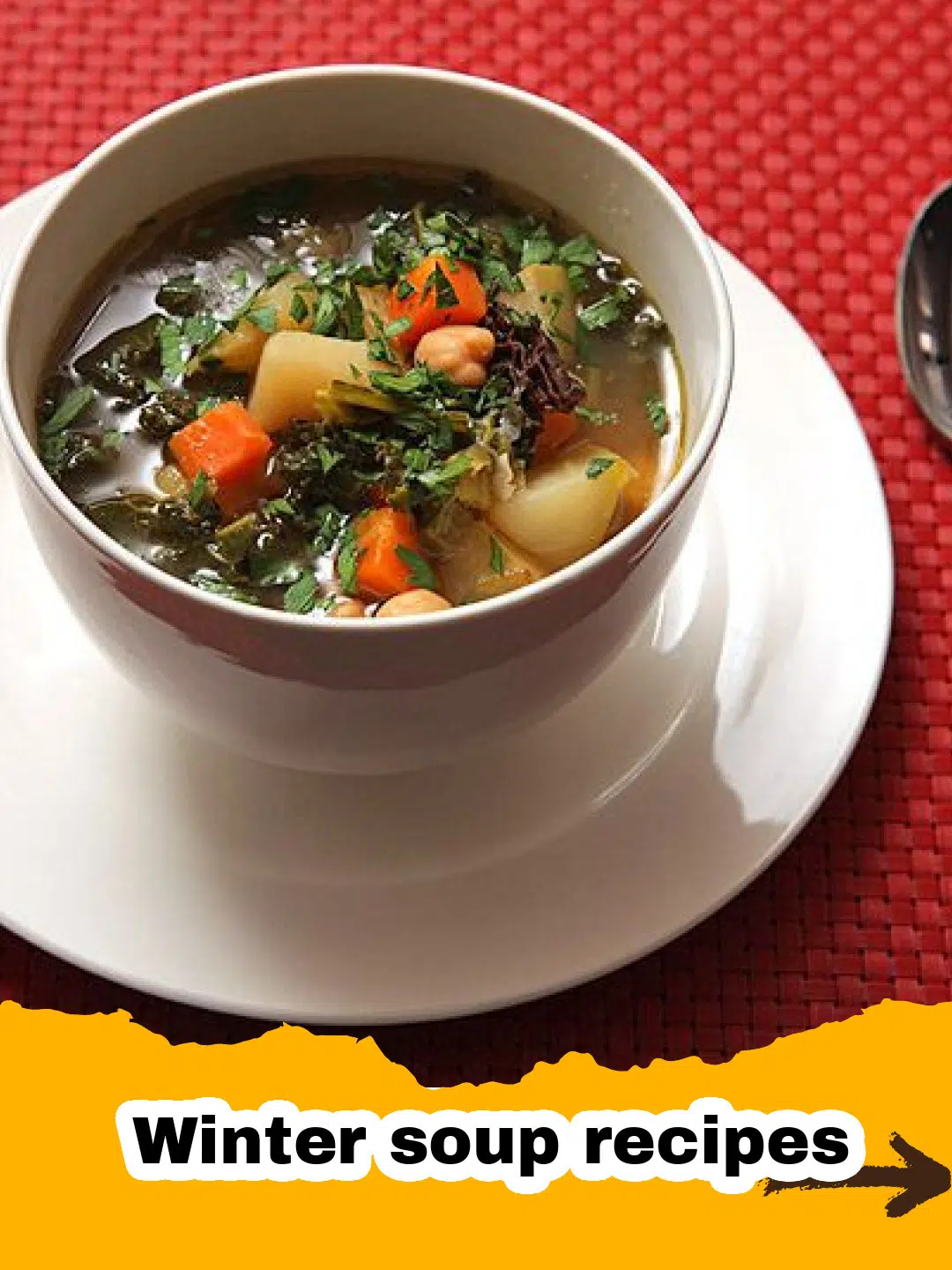 Hearty Lentil & Vegetable Soup Preparation