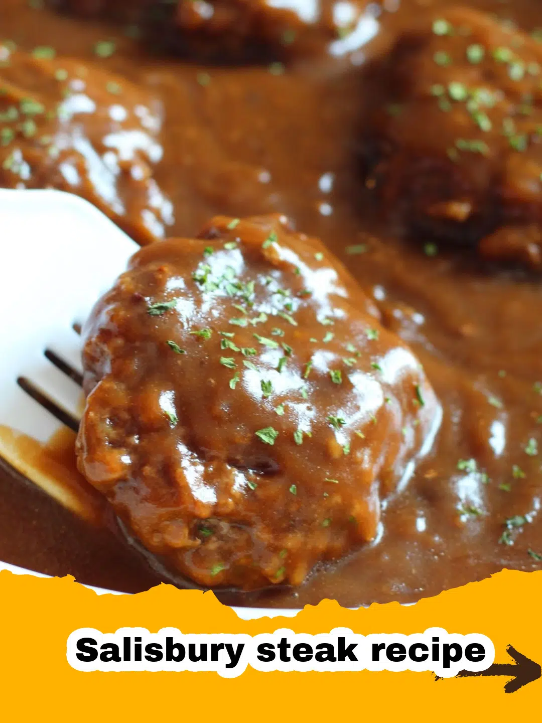 Homestyle Classic Salisbury Steak with Mushroom Gravy Preparation