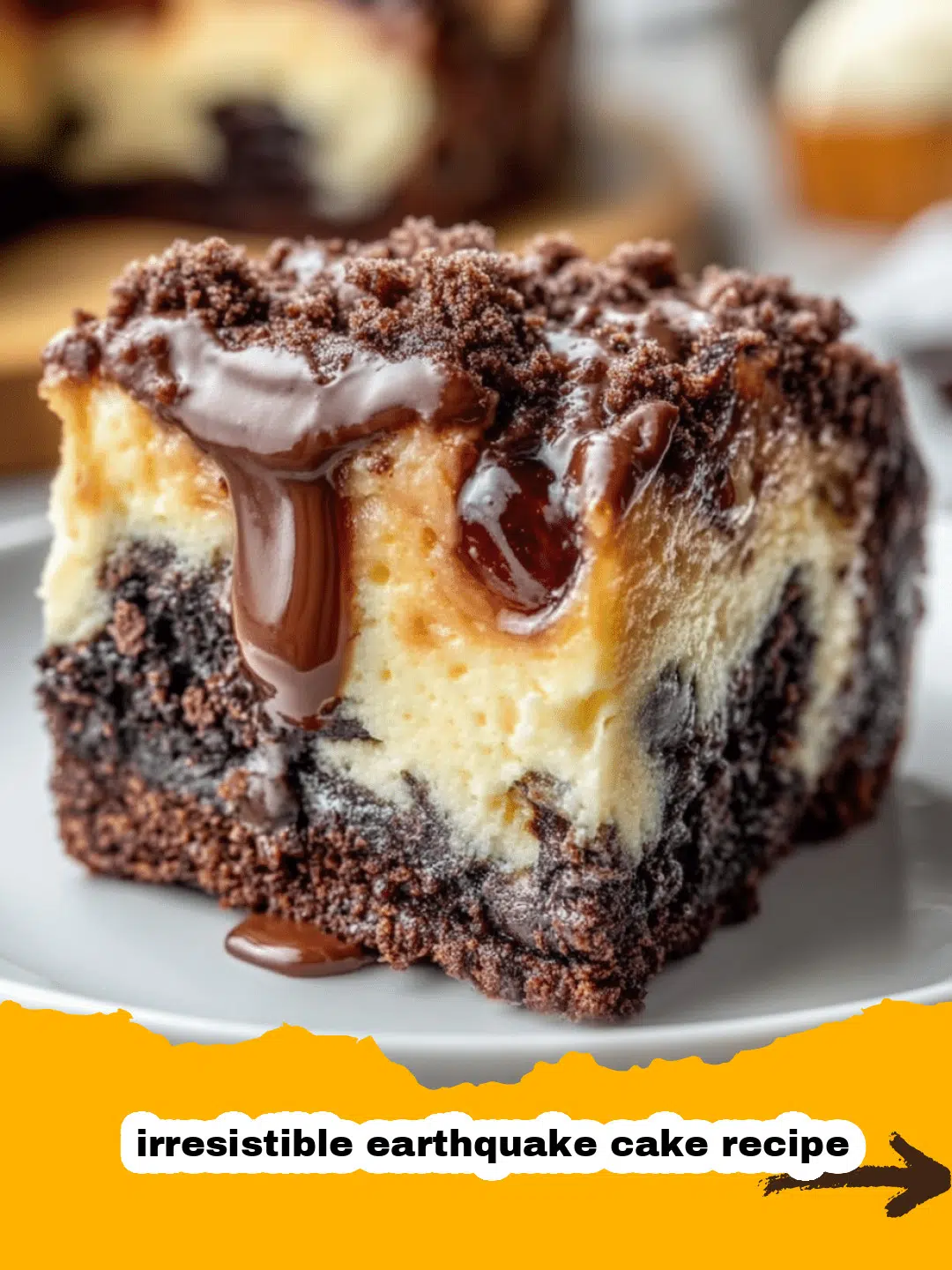 Irresistible Earthquake Cake Preparation