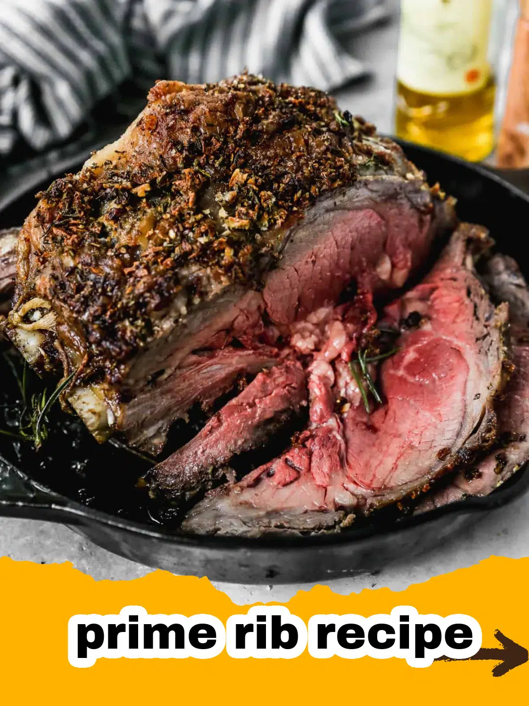 Perfectly Roasted Prime Rib with Herb Crust Preparation