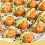 Irresistible Salmon Balls with Creamy Avocado Sauce: A Fresh & Flavorful Delight!