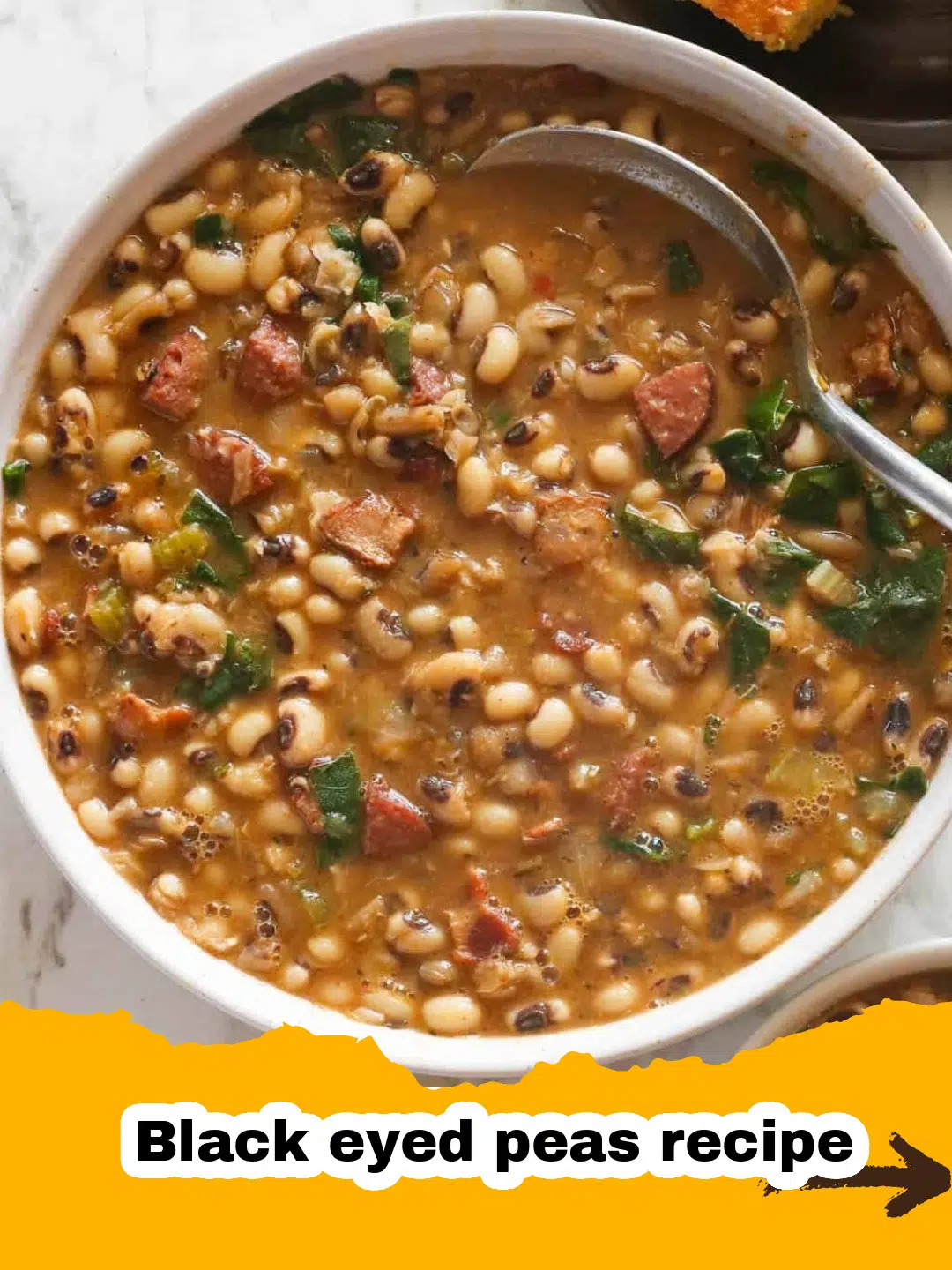 Southern-Style Smoky Black Eyed Peas Preparation