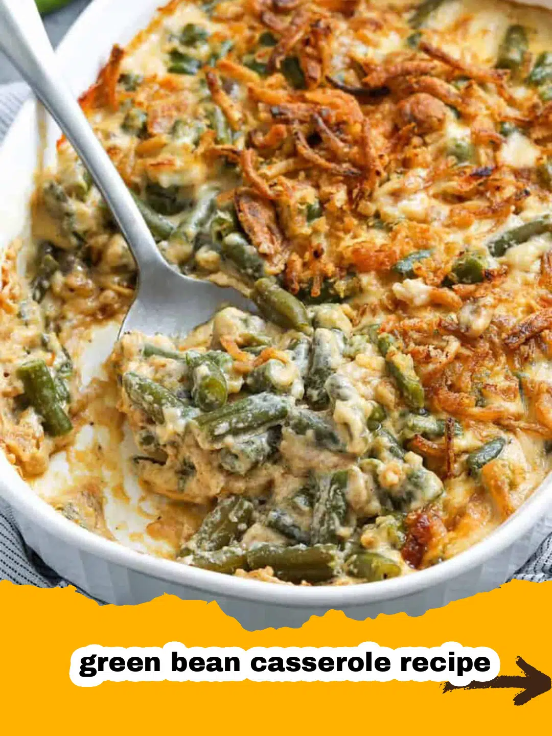 The Ultimate Creamy Classic Green Bean Casserole Preparation