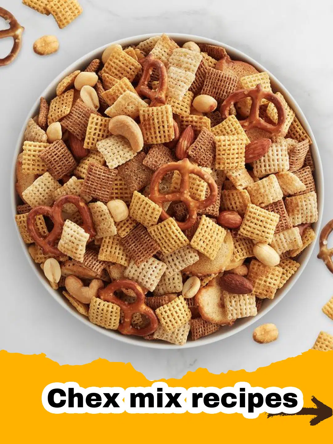 Ultimate Classic Savory Chex Mix Preparation