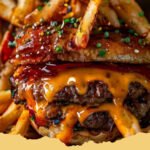 The Ultimate Loaded BBQ Cheeseburger Fries: A Game Day Dream!