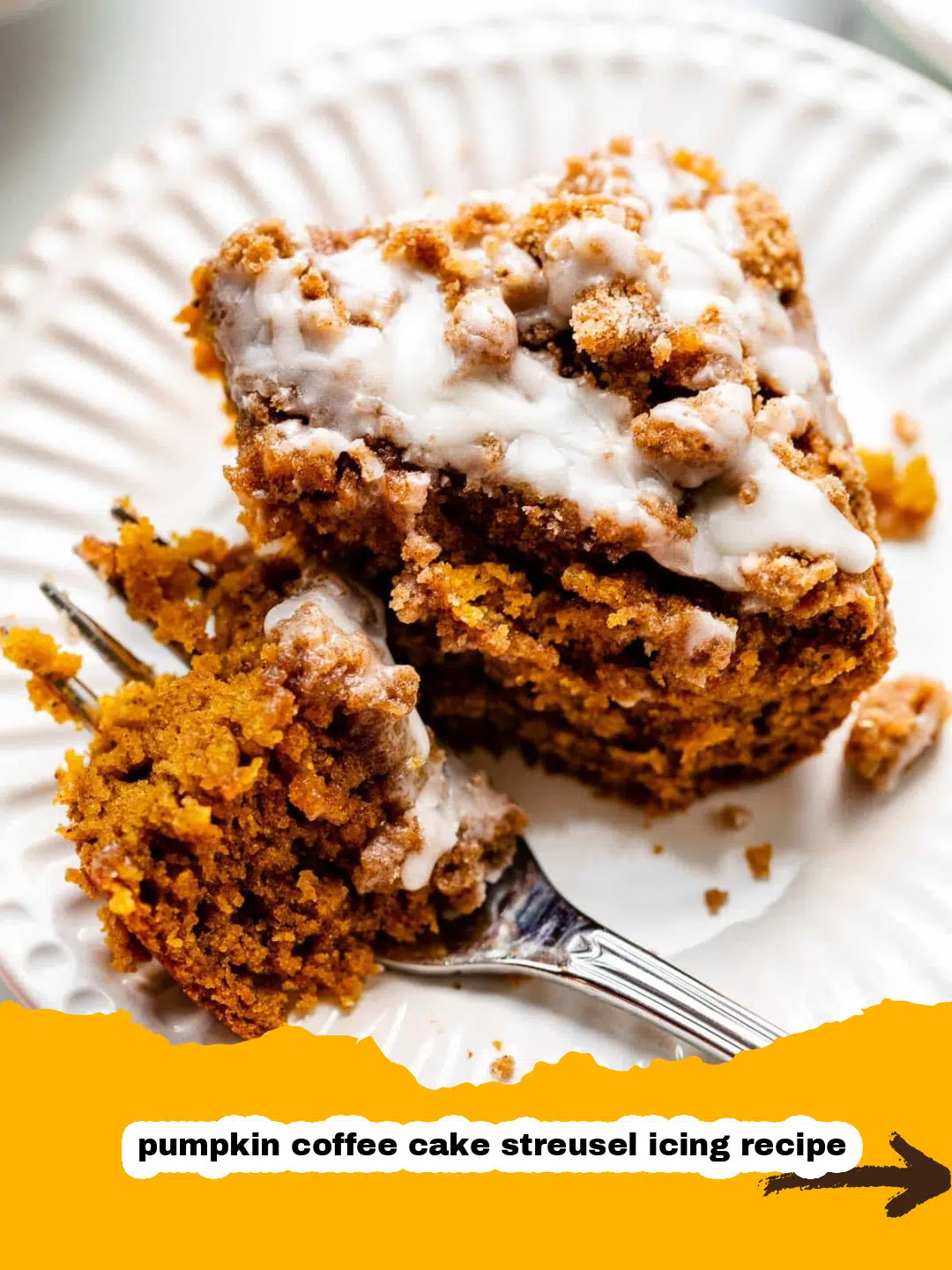 Ultimate Pumpkin Coffee Cake with Streusel and Cream Cheese Icing Preparation