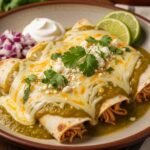 The Ultimate Green Chile Pepper Jack Chicken Enchiladas: A Flavorful Family Favorite!