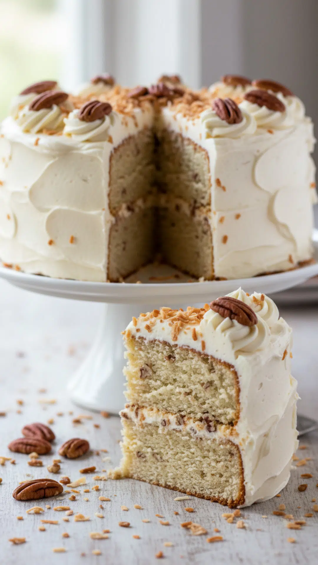 Classic Italian Cream Cake Preparation