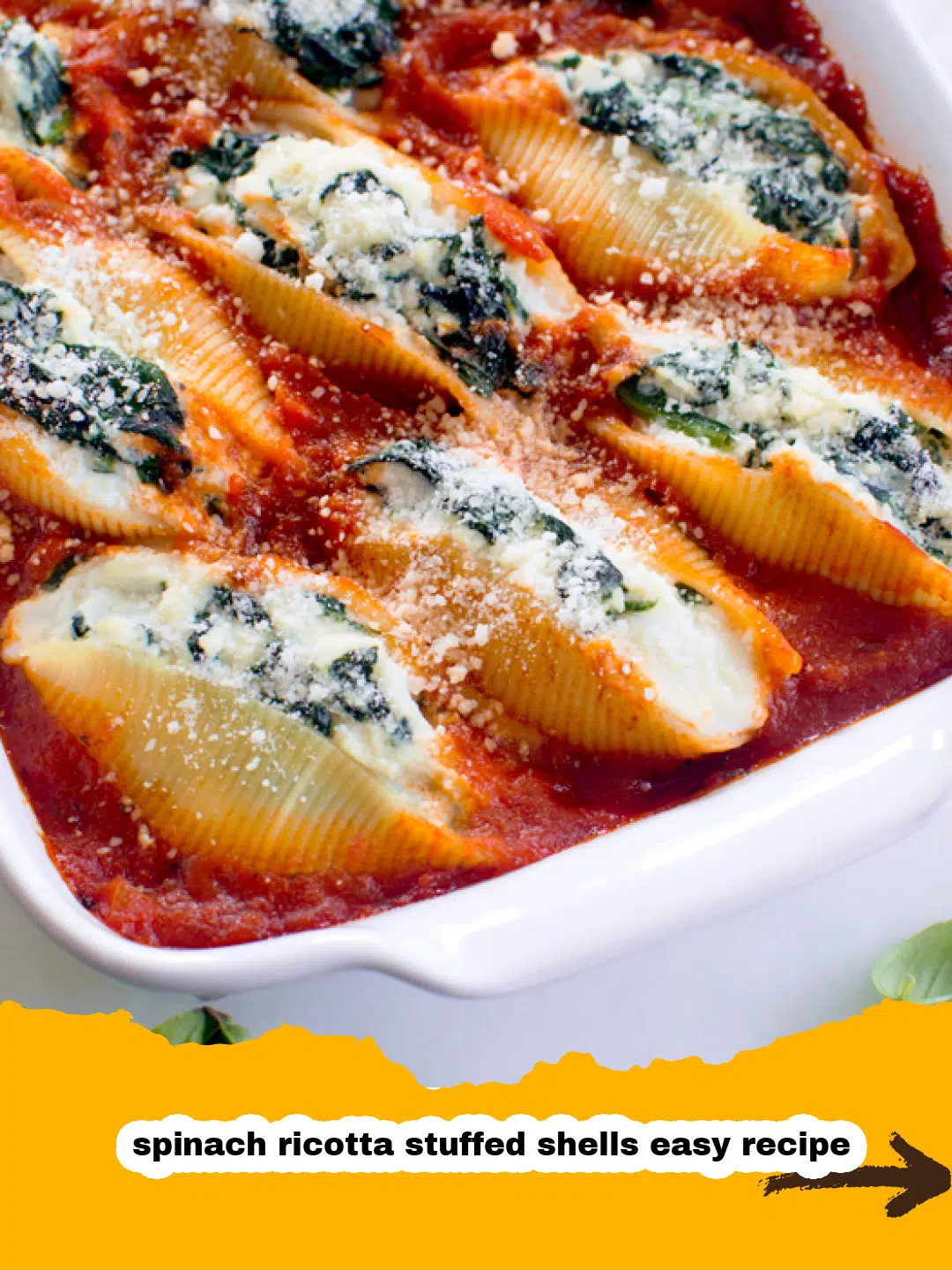 Preparing Spinach Ricotta Stuffed Shells Easily Hands stuffing jumbo pasta shells with creamy spinach ricotta mixture in a kitchen setting