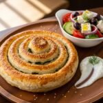 The Ultimate Golden Spiral Spanakopita: A Taste of Greece at Home