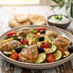 Sun-Kissed Mediterranean Chicken Zucchini Bake: Easy & Flavorful Weeknight Meal