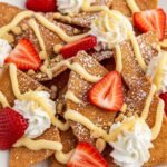 The Ultimate Strawberry Cheesecake Nachos: A Fun & Easy Dessert!