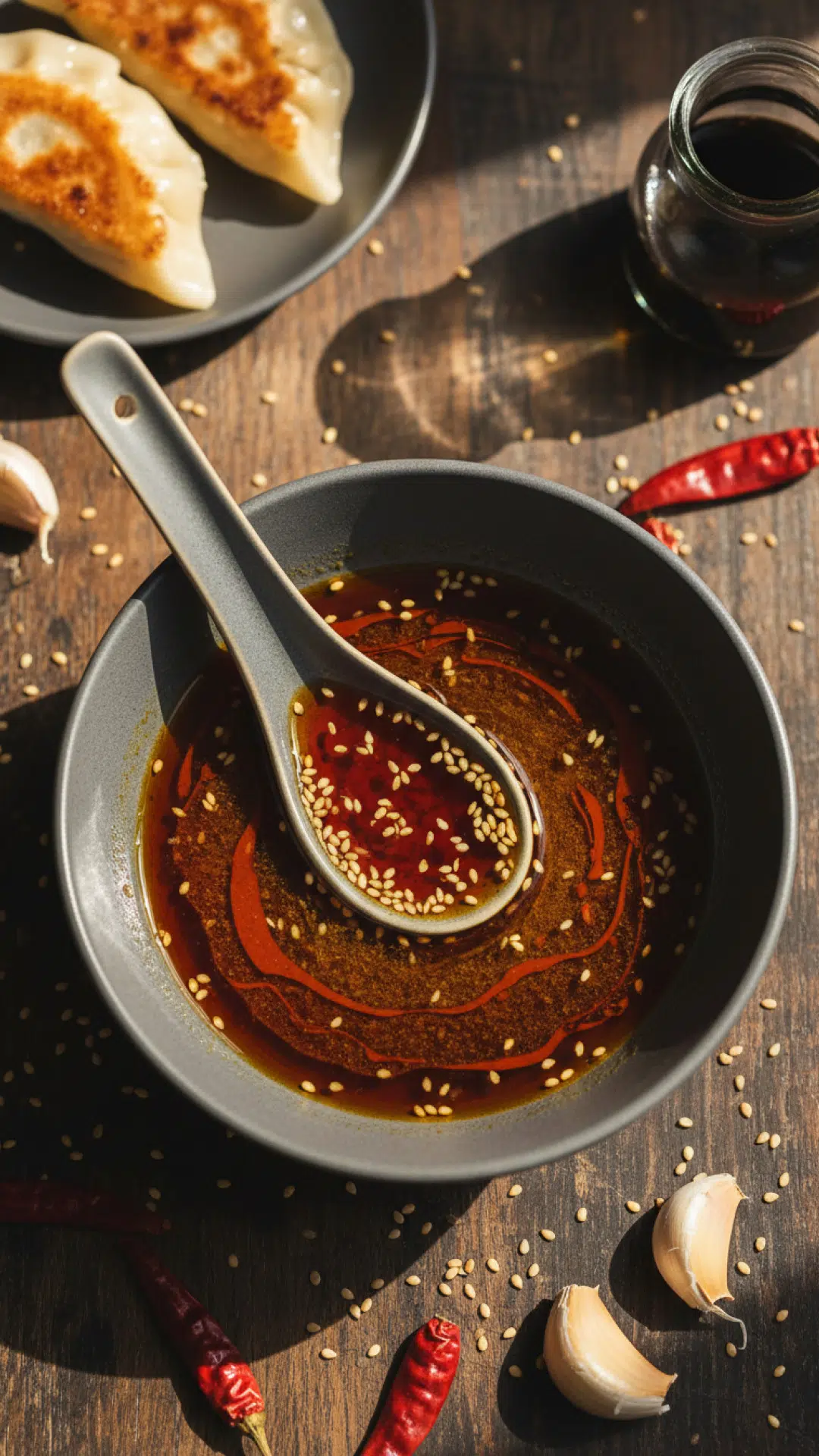 The Best Ever Dumpling Sauce Preparation