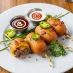Deep Fried Bacon Cheeseburger Corn Dogs: The Ultimate Fair Food Fusion!