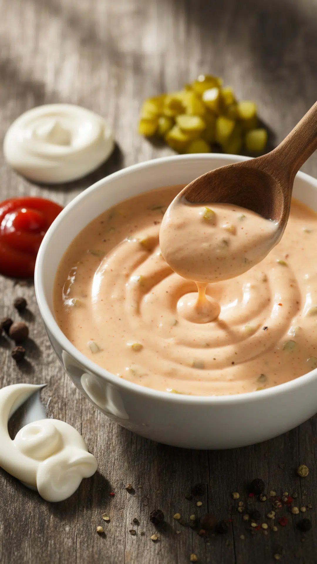The Ultimate Homemade Burger Sauce Preparation
