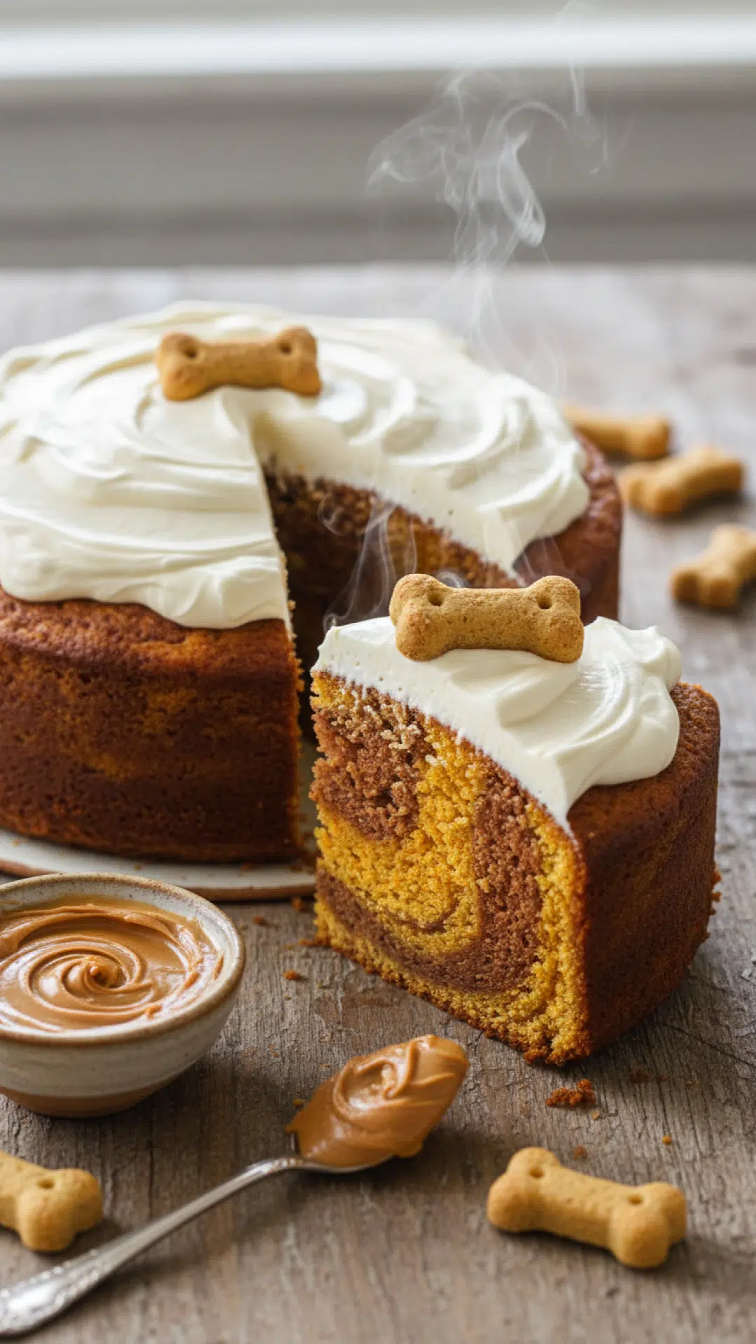 The Ultimate Peanut Butter and Carrot Dog Cake Preparation