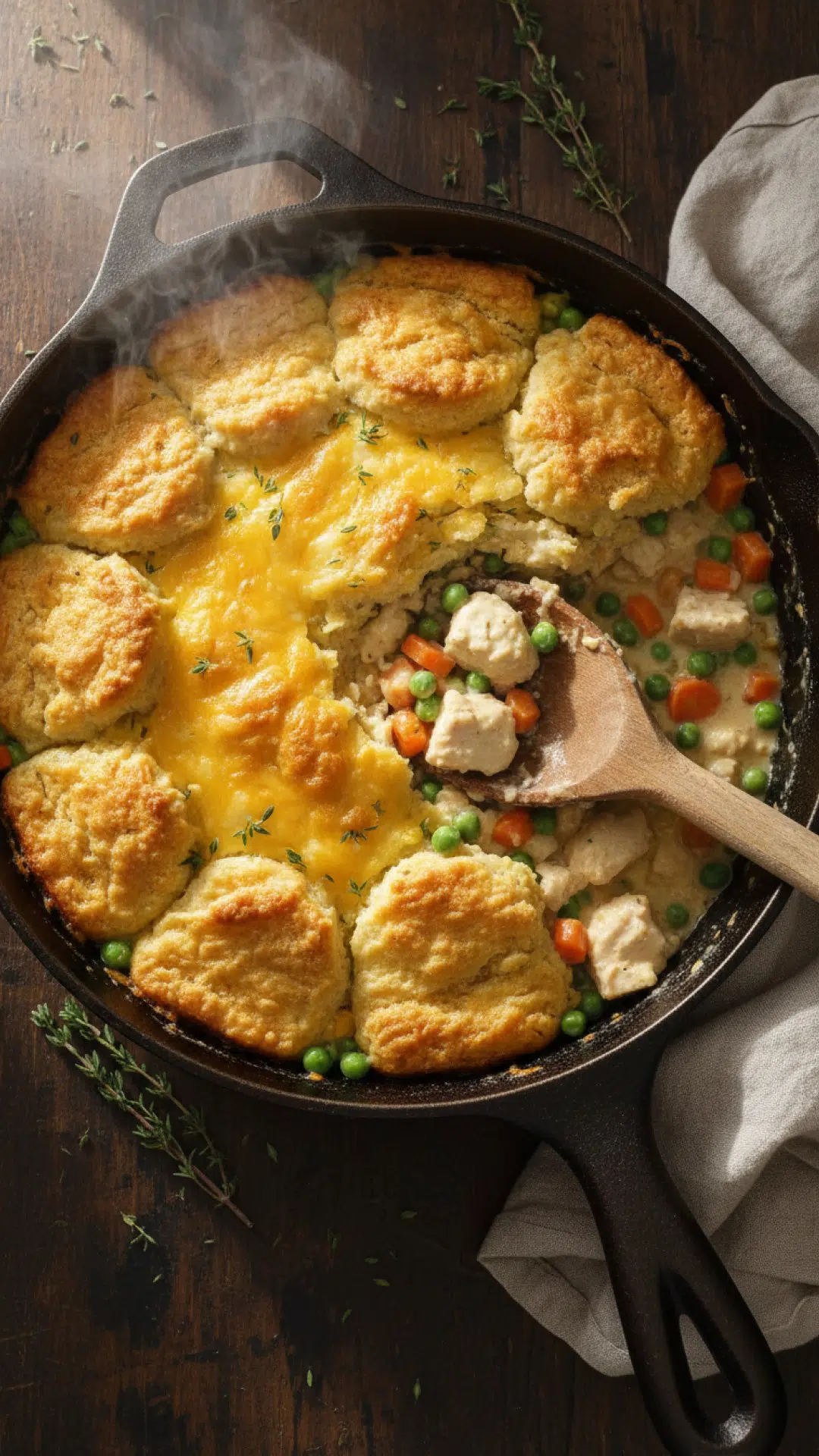 The Ultimate Savory Chicken Cobbler Preparation