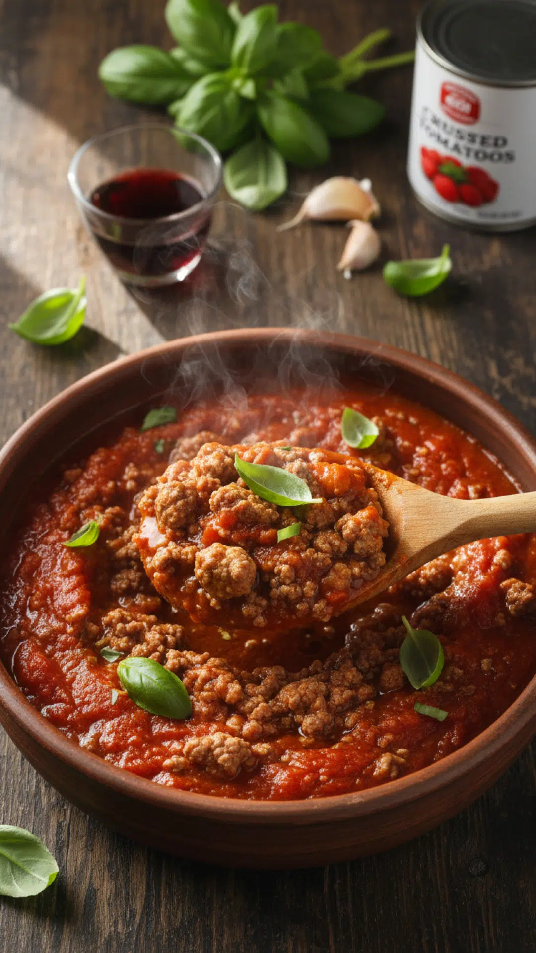 The Ultimate Slow-Simmered Meat Sauce Preparation