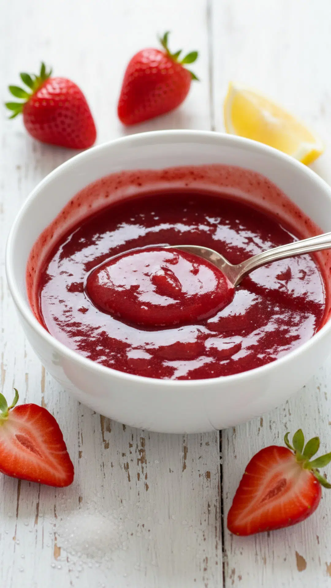 The Ultimate Strawberry Sauce Preparation