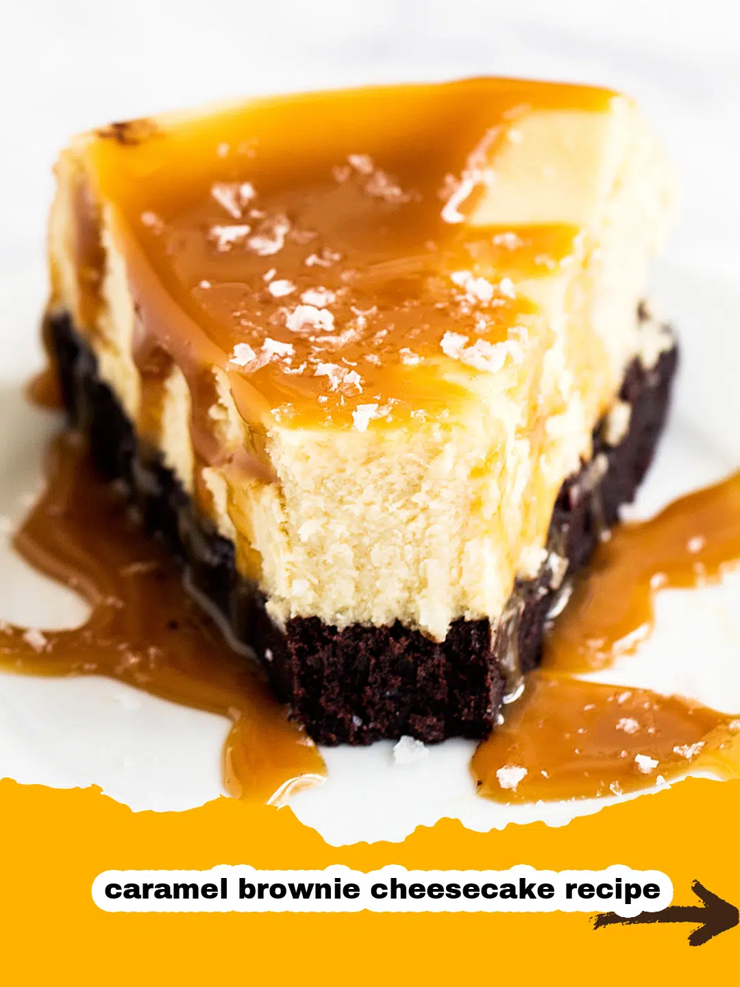 Caramel Brownie Cheesecake Layer Preparation Preparing layers for caramel brownie cheesecake: brownie base, cream cheese filling, and caramel swirl.