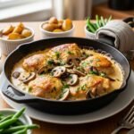 The Ultimate Creamy Mushroom Chicken Skillet Bake: Your New Favorite Weeknight Meal!