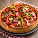 The Ultimate Deep Hamburger Sausage Pepperoni Pie: A Hearty Family Favorite!